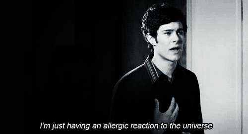 The O.C. Quote (About universe gifs funny allergic)