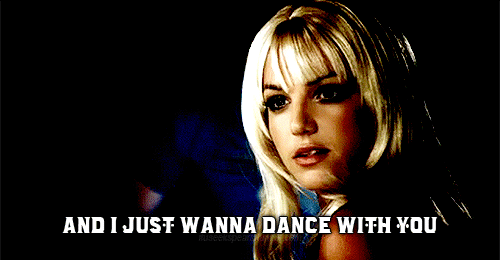 Britney Spears Gimme More Quote (About gifs dance)