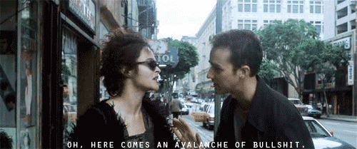 Fight Club (1999) Quote (About gifs funny bullshit avalanche)