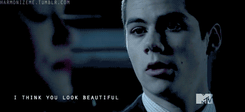 Teen Wolf  Quote (About love look gifs beautiful)