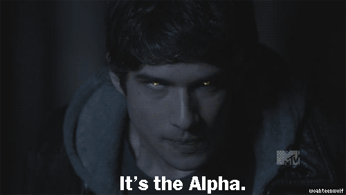 Teen Wolf  Quote (About wolf gifs alpha)