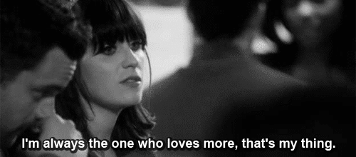New Girl  Quote (About love more love gifs)