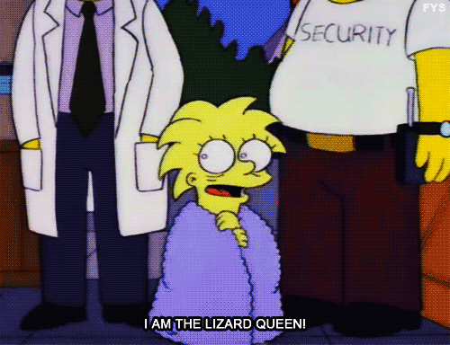 The Simpsons  Quote (About queen lizard queen gifs)