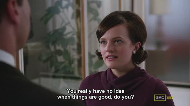 Mad Men Quote (About idea good)