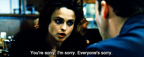 Fight Club (1999)  Quote (About sorry gifs)