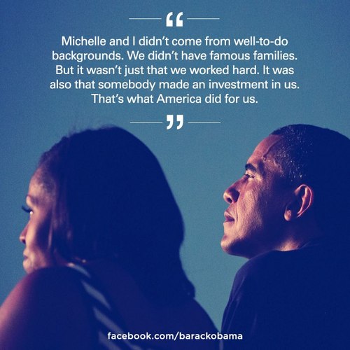 Barack Obama Quote (About United States Michelle Obama famous America)