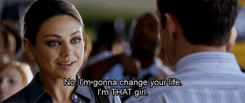 Friends with Benefits (2011) Quote (About recruiter love headhunter girlfriend change life)