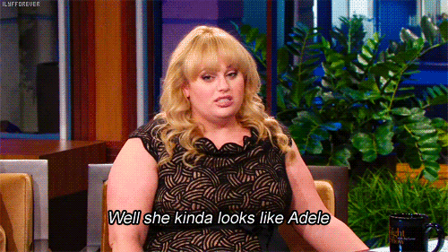 The Tonight Show with Jay Leno  Quote (About gifs audition adele)