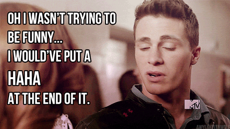 Teen Wolf  Quote (About haha gifs funny)
