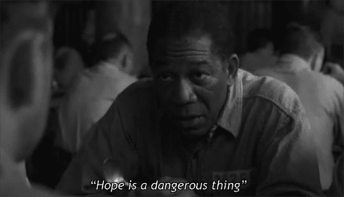 The Shawshank Redemption (1994)  Quote (About hope gifs dangerous thing)