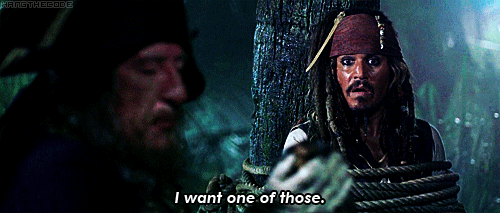 Pirates of the Caribbean  Quote (About want gifs funny desire)