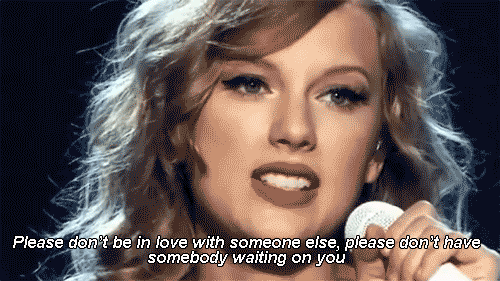 Taylor Swift Enchanted Quote (About waiting romance love in love gifs)