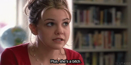 10 Things I Hate About You (1999) Quote (About gifs bitches)
