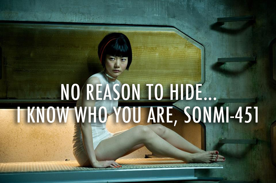 Cloud Atlas (2012)  Quote (About who you are sonmi love hide)
