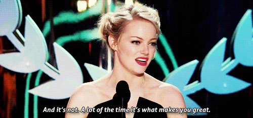 Emma Stone  Quote (About winner speech MTV Trailblazer Award gifs)