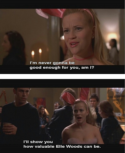 Legally Blonde (2001) Quote (About yell revenge love fight ego anger)