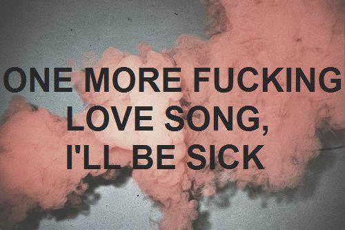 Maroon 5, Adam Levine, Payphone Quote (About typography sick sad love song breakups break ups)
