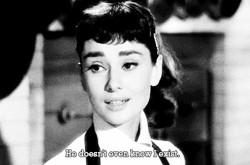 Sabrina (1954)  Quote (About sad lonely invisible ignored gifs exist black and white alone)