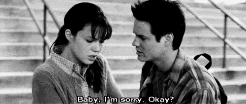 A Walk to Remember (2002) Quote (About sorry gifs bully black and white baby animals)