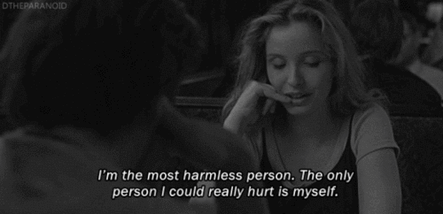 Before Sunrise (1995)  Quote (About myself hurt harmless)