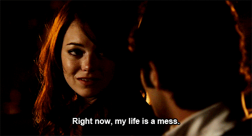 Easy A (2010)  Quote (About mess life gifs)