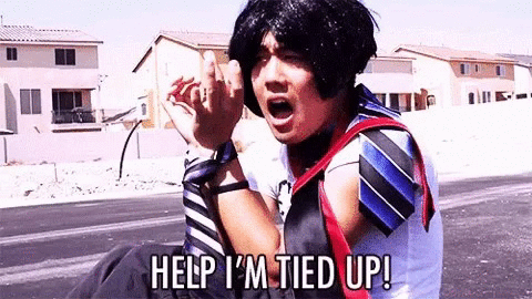 Ryan Higa (Nigahiga)  Quote (About tied up gifs funny)
