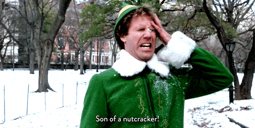 Elf (2003) Quote (About xmas swear son of a bitch nutcracker gifs funny christmas bitch bad words)