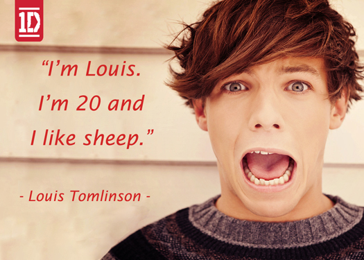 Louis Tomlinson Quote (About sheep introduction 20)