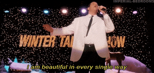 Mean Girls (2004) Quote (About singing performance gifs Christina Aguilera beautiful)