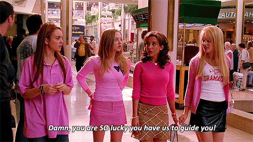 Mean Girls (2004) Quote (About mean lucky guide gifs bitches)