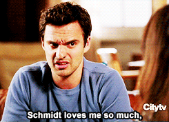 New Girl Quote (About Schmidt love gifs gay bromance)