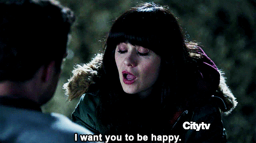 New Girl Quote (About want happy happiness gifs)