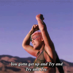 P!nk (Pink), Try Quote (About try success never give up gifs get up failed challenges)