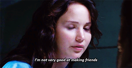 The Hunger Games (2012) Quote (About making firends gifs friendship friends)