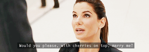 The Proposal (2009) Quote (About proposal marry gifs funny cherry cheeries)