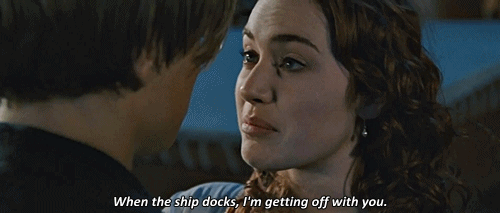 Titanic (1997) Quote (About wedding ship docks love gifs)