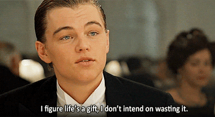 Titanic (1997) Quote (About waste truth life gift gifs)