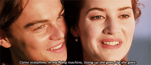 Titanic (1997) Quote (About machine josephine gifs flying scene flying)