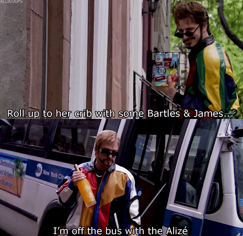 The Lonely Island,Justin Timberlake,Andy Samberg 3 Way (The Golden Rule) Quote (About gifs crib Bartles & James Alize)