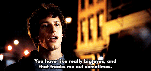Friends with Benefits (2011)  Quote (About scary gifs funny big eyes)