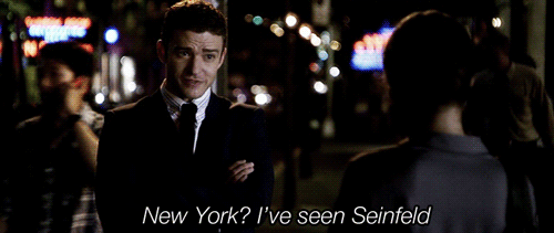 Friends with Benefits (2011)  Quote (About seinfeld new york gifs)