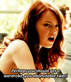 Easy A (2010)  Quote (About wardrobe twat swear words gifs bad words abominable)