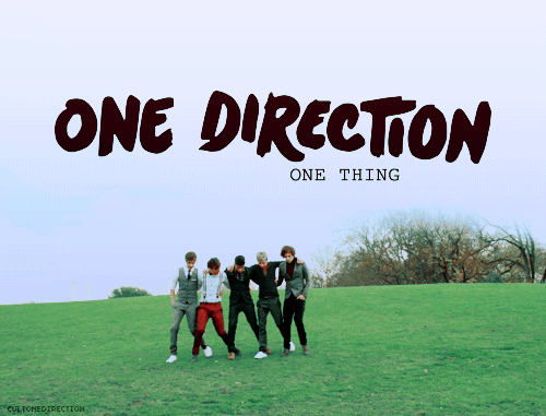 One Direction One Thing Quote (About walking gifs)