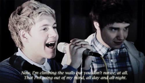 Niall Horan One Thing Quote (About walls singing notice night mind gifs day)