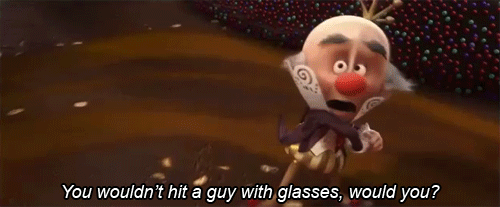 Wreck It Ralph (2012) Quote (About hit glasses gifs)