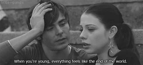 17 Again (2009)  Quote (About young too young sad old grow up gifs end of the world age)