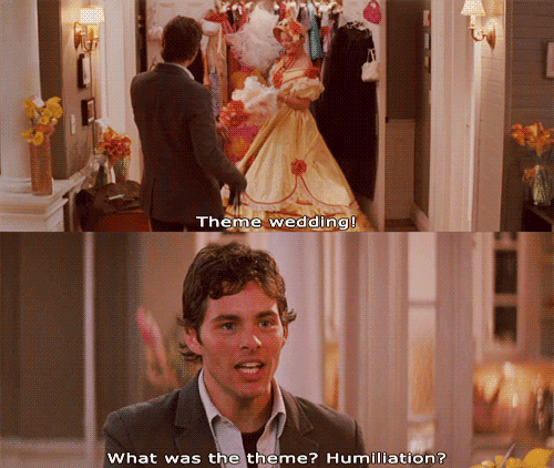 27 Dresses (2008) Quote (About theme wedding theme humiliation gifs funny)