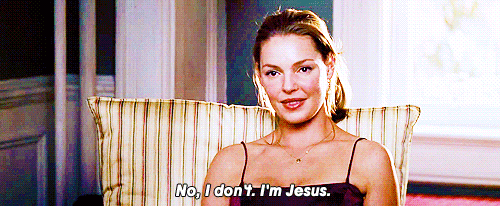 27 Dresses (2008) Quote (About jesus god gif)