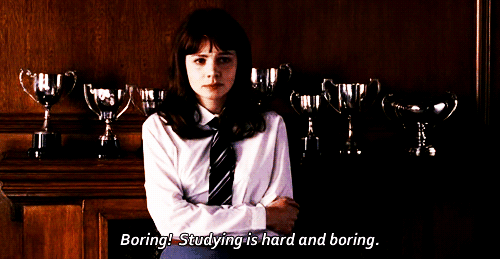 An Education (2009) Quote (About truth studying hard gifs boring)