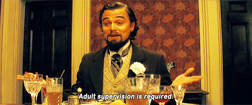 Django Unchained (2012) Quote (About supervision gifs adult)